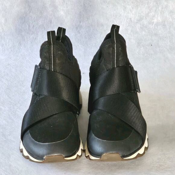 Sorel Shoes - Sorel Women's Black Kinetic Slip-On Sneakers Size 7M